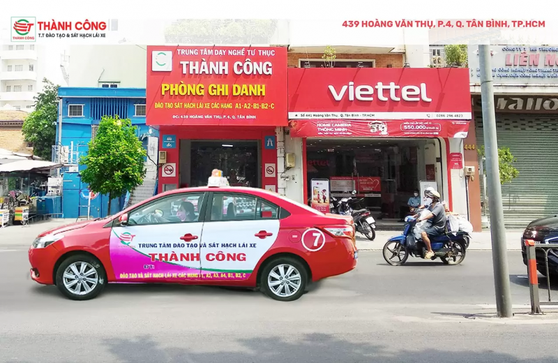 Trường Dạy Lái Xe Thành Công 439 Hoàng Văn Thụ Tân Bình